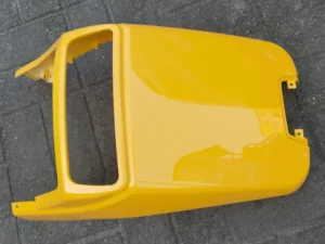 Yellow plastic shell